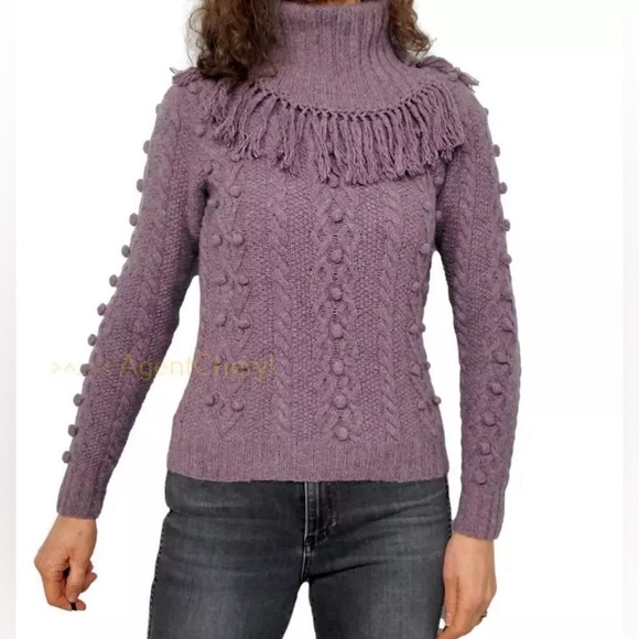 Ralph Lauren Blue Label, Hand Knit Wool / Cashmere Sweater |Size Small - Picture 3 of 11